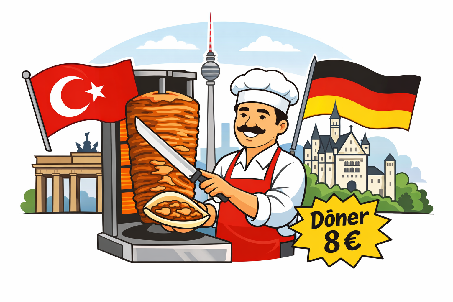 Almanya’da En İyi Döner Nerede Yenir? Şehir Şehir En Lezzetli Dönerciler