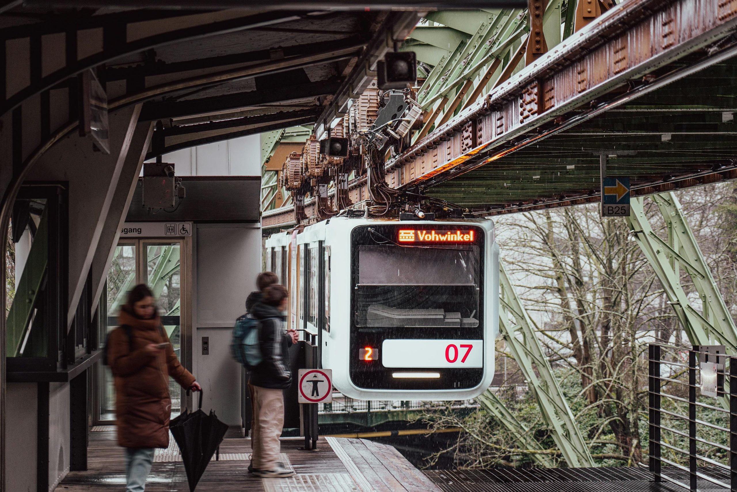 Dünyanın İlk Havaray Treni Wuppertal
